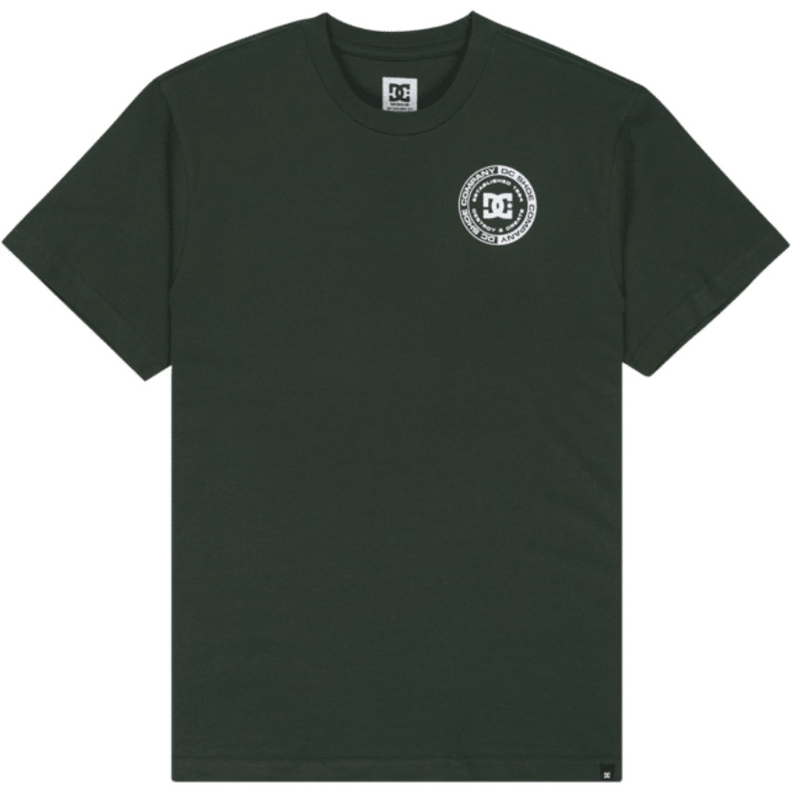 2026 DC Shoes Mens DC Corpo FB T-Shirt ADYZT05440 - Deep Forest